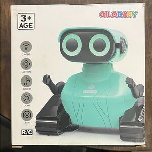 Red Interactive Robot Toy